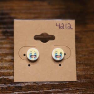 4212 - yellow crying face/crying face