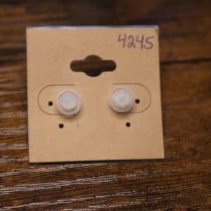 4245 - raised frosted single stud