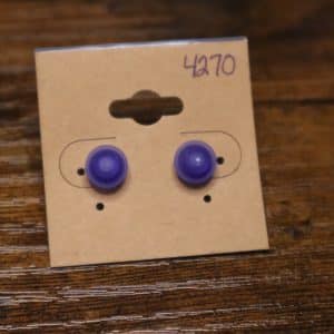4270 - raised purple solid single stud