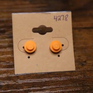 4278 - raised sherbert solid single stud