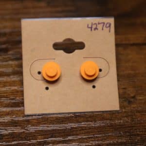 4279 - raised sherbert solid single stud