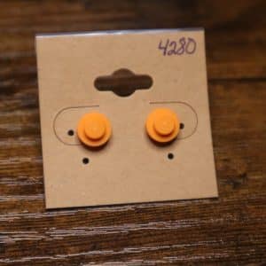 4280 - raised sherbert solid single stud