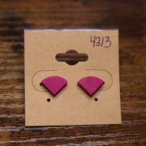 4313 - dark pink solid fan