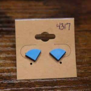 4317 - medium blue solid fan