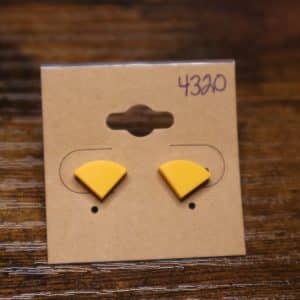 4320 - light orange solid fan